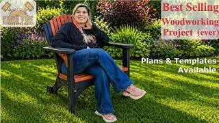 Thumbnail: How to Make Money Woodworking!  - Ultimate Adirondack Chair Build DIY Step by Step