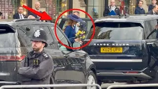 Thumbnail: Princess Kate Stuns in Navy Blue at Westminster Abbey! 💙😍