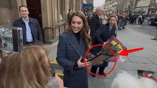 Thumbnail: Princess Kate Radiates Joy as Crowd Showers Her with Gifts 👑