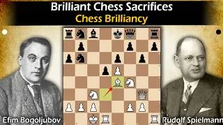 Thumbnail: Brilliant Chess Sacrifices | Bogoljubov vs Spielmann 1919