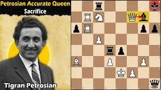 Thumbnail: Petrosian Accurate Queen Sacrifice | Petrosian vs Popovic 1980