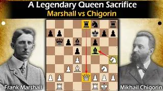 Thumbnail: A Legendary Queen Sacrifice | Marshall vs Chigorin 1905