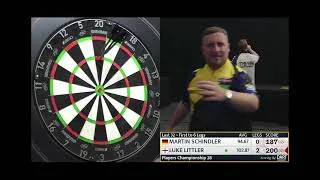 Thumbnail: 107 AVERAGE | Luke Littler vs Martin Schindler | Players Championship 28 2026 🎯