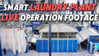 Thumbnail: Automated Industrial Laundry Plant Operation | Kingstar Full Laundry System