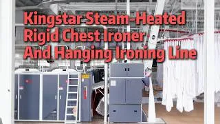 Thumbnail: Kingstar Steam-Heated Chest Ironer & Hanging Line for Linens