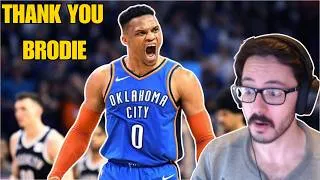 Thumbnail: NEW Fan Reacts to Russell Westbrook Career Highlights - Thank You, Russ