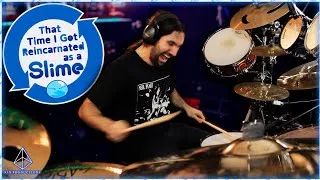 Thumbnail: Kin | LIKE FLAMES | That Time I Got Reincarnated as a Slime S2 OP | Drum Cover (Studio Quality)
