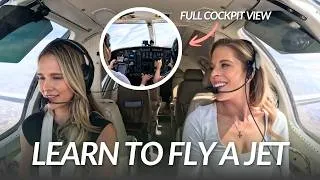 Thumbnail: How to Fly a Jet! Full Lesson with Cockpit View ✈️