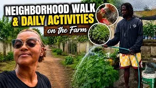 Thumbnail: Neighborhood Walk & Daily Farm Activities in Ghana 🌿🇬🇭 | Life on the Farm