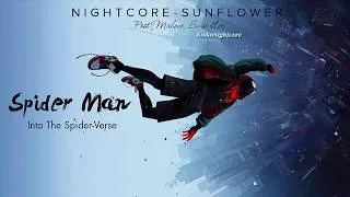 Thumbnail: Sunflower - Nightcore ( Post Malone, Swae Lee ) - Spider-Man: Into the Spider-Verse