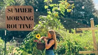 Thumbnail: Summer Country Homemaking 🕯️  🌿 | Spend the Morning with Me
