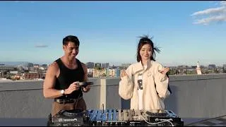 Thumbnail: 2026 house mix | LA rooftop sunset | melodic & progressive b2b w/ Rinzen