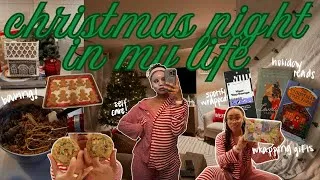 Thumbnail: christmas night in my life! holiday baking, wrapping gifts, + my spotify wrapped | BOOKMAS DAY 12 ⭐️