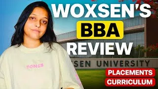 Thumbnail: Woxsen University Hyderabad BBA Review in Telugu | 5 Specializations | Fees, Campus & Placements |