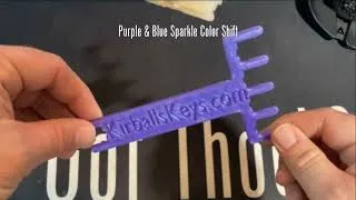 Thumbnail: KirballsKeys.com Color Shift Plate Forks.  Mechanical Keyboard Building Tool.