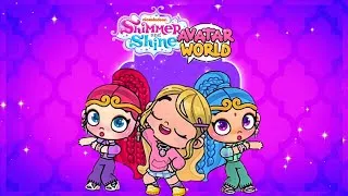 Thumbnail: Shimmer and Shine intro Avatar World version official 💖✨🩵 