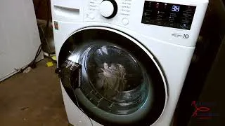 Thumbnail: LG Front Load Washer Model WM3600HWA Heavy Duty Cycle
