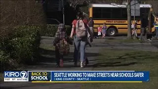 Thumbnail: New crosswalks, bike lanes and traffic changes aim to protect Seattle students