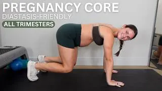 Thumbnail: Safe Pregnancy Core Exercises Diastasis Recti All Trimesters