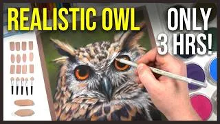 Thumbnail: PanPastel & Pastel Pencil Tips & Techniques // How to Draw a Realistic Owl