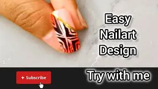 Thumbnail: New Nailart design ideas| step by step tutorial| kiruthiga baskar 