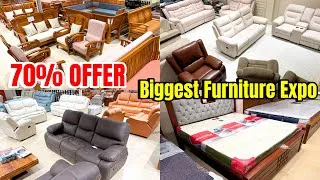 Thumbnail: 70% OFFER 😱 சென்னையில் இவ்ளோ சோபா, காட், டைனிங் டேபிள் ஒரே இடத்துல - 10 நாள் மட்டுமே!
