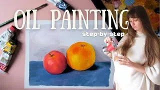 Thumbnail: Painting Fruit in Oils (In One Sitting!) – Realistic Still-Life Step by Step