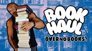 Thumbnail: What did I get in this massive 40+ book haul?!