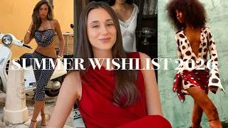 Thumbnail: SUMMER WISHLIST 2026 I am so ready for summer!! ☀️