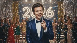 Thumbnail: Harry Styles Sings “NEW YEAR, NEW SKY” | Welcoming 2026 with Hope & Dreams (AI Cover)