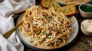 Thumbnail: Quick Garlic Butter Chicken Pasta So Good It's Dangerous