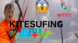 Thumbnail: KITESURFING ARUBA *SECRET SPOT* *CRASHED KITE* #WITH SHANE