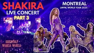 Thumbnail: SHAKIRA Live in Montreal Part 3 | Waka Waka, She Wolf & Whenever Wherever 🔥 Final Show Moments