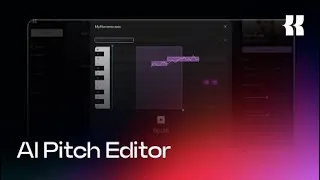 Thumbnail: New Feature: Browser-Based Vocal Pitch Editor Now in Kits AI