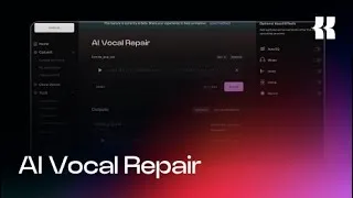 Thumbnail: New Feature: Fix Bad Quality Vocals with Kits AI Vocal Repair