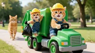 Thumbnail: Mama Cat Trims Fur on the Farm and Makes Tiger Hat For Kittens At Home🐾🎩🐯