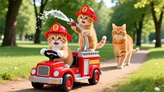 Thumbnail: Mama Cat Trims Fur on the Farm and Makes Tiger Hat For Kittens At Home🐾🎩🐯