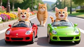 Thumbnail: Mama Cat Trims Fur on the Farm and Makes Tiger Hat For Kittens At Home🐾🎩🐯