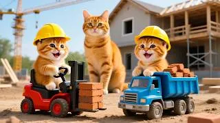 Thumbnail: Mama Cat Trims Fur on the Farm and Makes Tiger Hat For Kittens At Home🐾🎩🐯