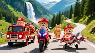 Thumbnail: Mama Cat Trims Fur on the Farm and Makes Tiger Hat For Kittens At Home🐾🎩🐯