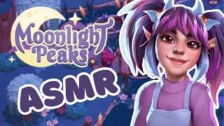 Thumbnail: let's play Moonlight Peaks ✨🦇 ASMR (whispers, controller sounds)