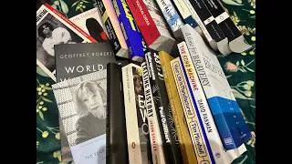 Thumbnail: political and non-fiction book haul 📚 [ASMR] no talking 🤐 tapping and tracing