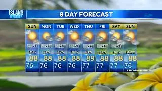 Thumbnail: Sunday Weather Forecast | Tropical Storm Lowell could bring bigger surf to Hawaii later this week