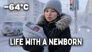 Thumbnail: Day in the Life with a Newborn at –64°C (−83°F) in the Coldest City on Earth Yakutsk