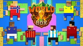 Thumbnail: I Recreated the FIFA 2026 World Cup in WorldBox with all 48 Teams