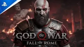 Thumbnail: God of War: Fall of Rome Gameplay Trailer (PS5 AI Concept)