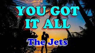 Thumbnail: You got it all - The Jets (Karaoke Version with lyrics)
