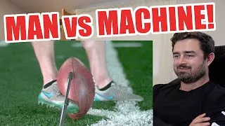Thumbnail: Rugby Fan Reacts to World's Longest Field Goal-  Robot vs NFL Kicker!