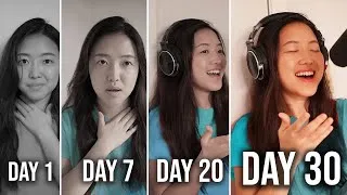 Thumbnail: I Learned How to Sing for 30 Days (Part 2)