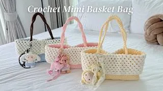 Thumbnail: Crochet Mini Basket Bag 🧶✨ EP.115 | KJ Korn